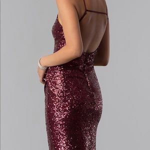 Formal Backless Bodycon Dress